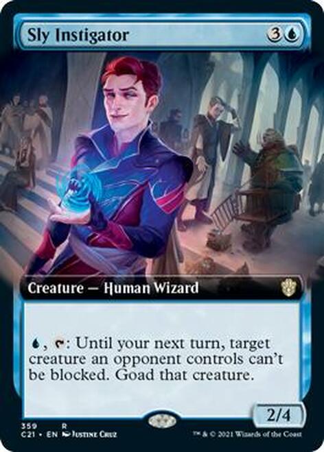 Sly Instigator (Extended) [Commander 2021] | Eastridge Sports Cards & Games