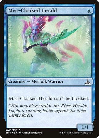 Mist-Cloaked Herald [Rivals of Ixalan] | Eastridge Sports Cards & Games