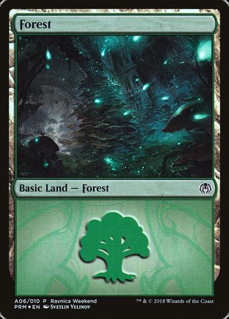 Forest - Golgari (A06) [GRN Ravnica Weekend] | Eastridge Sports Cards & Games