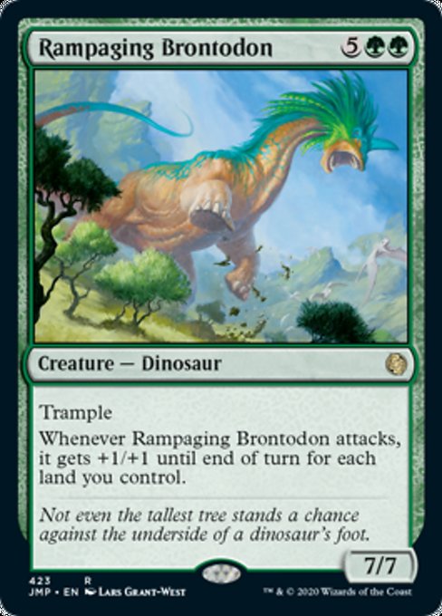 Rampaging Brontodon [Jumpstart] | Eastridge Sports Cards & Games