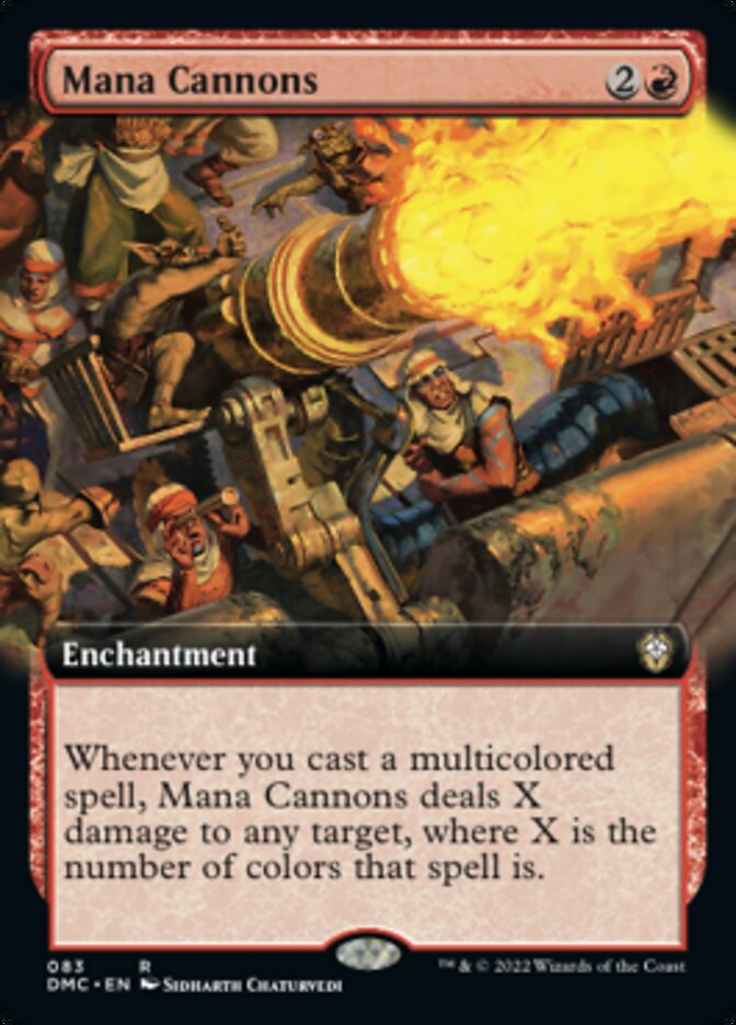 Mana Cannons (Extended Art) [Dominaria United Commander] | Eastridge Sports Cards & Games