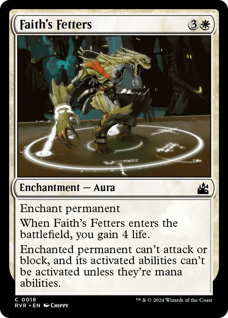 Faith's Fetters [Ravnica Remastered] | Eastridge Sports Cards & Games