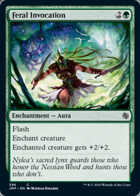 Feral Invocation [Jumpstart] | Eastridge Sports Cards & Games