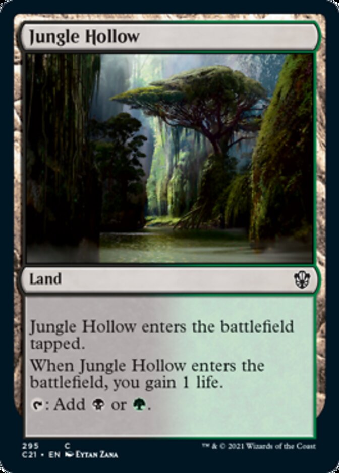 Jungle Hollow [Commander 2021] | Eastridge Sports Cards & Games
