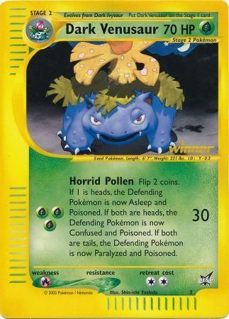 Dark Venusaur (7) (Jumbo Card) [Best of Promos] | Eastridge Sports Cards & Games