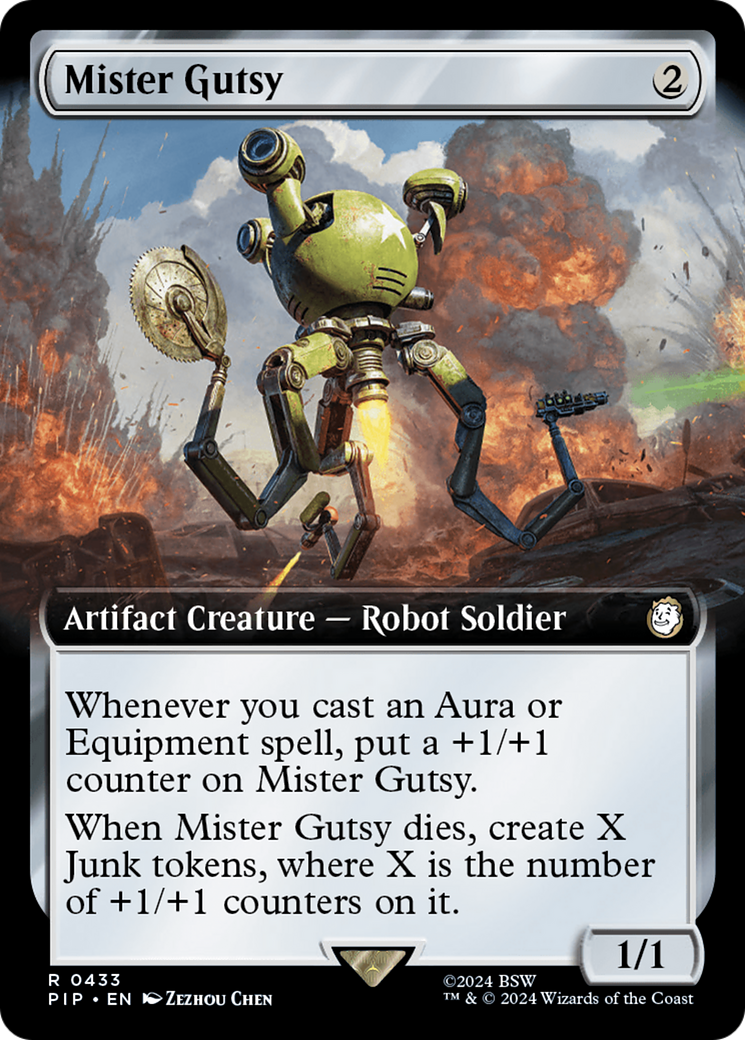 Mister Gutsy (Extended Art) [Fallout] | Eastridge Sports Cards & Games