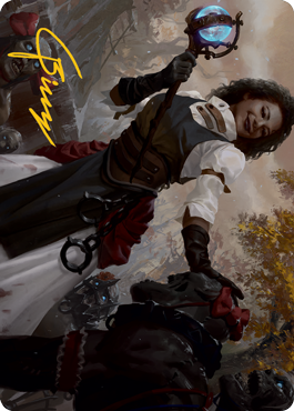 Skaab Wrangler Art Card (Gold-Stamped Signature) [Innistrad: Midnight Hunt Art Series] | Eastridge Sports Cards & Games