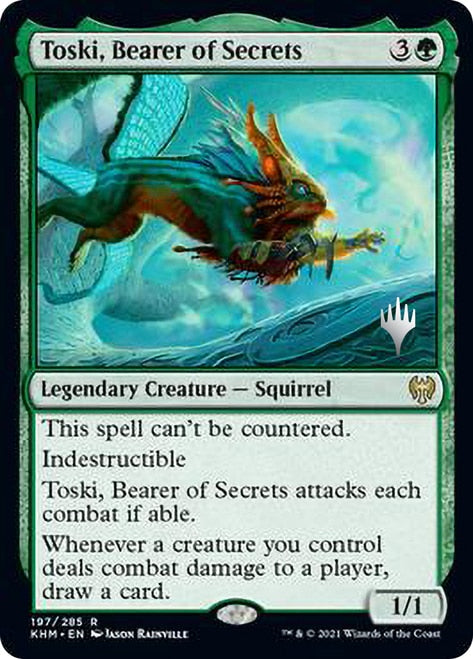 Toski, Bearer of Secrets (Promo Pack) [Kaldheim Promos] | Eastridge Sports Cards & Games