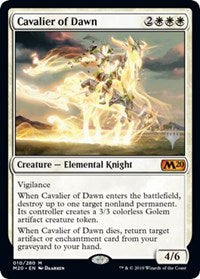 Cavalier of Dawn [Promo Pack: Core Set 2020] | Eastridge Sports Cards & Games