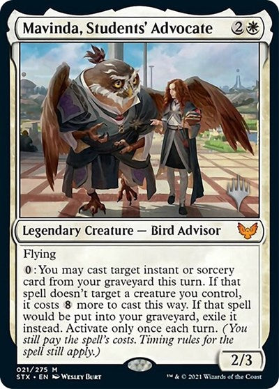 Mavinda, Students' Advocate (Promo Pack) [Strixhaven: School of Mages Promos] | Eastridge Sports Cards & Games