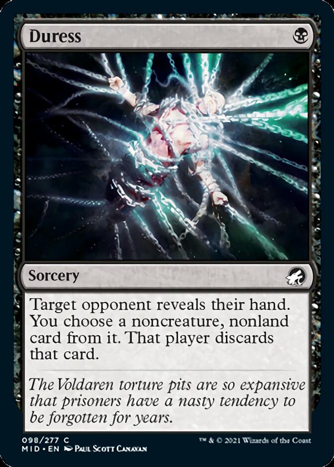 Duress [Innistrad: Midnight Hunt] | Eastridge Sports Cards & Games