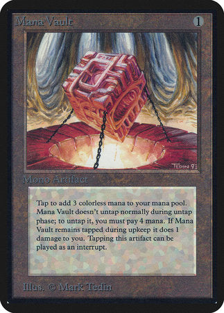 Mana Vault [Limited Edition Alpha] | Eastridge Sports Cards & Games