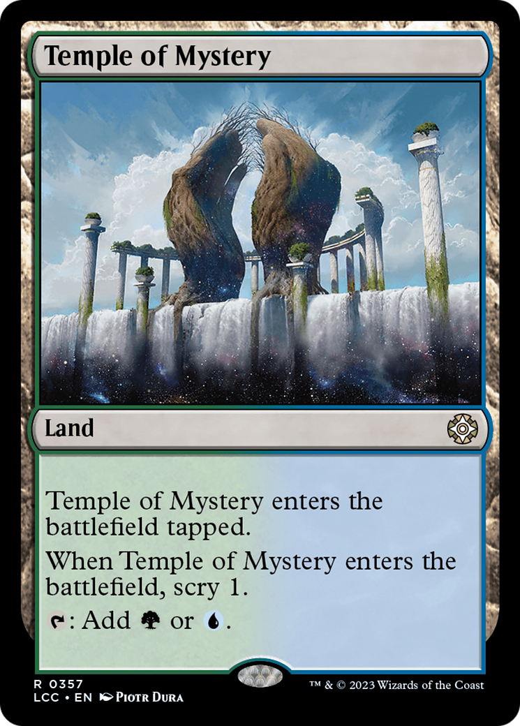 Temple of Mystery [The Lost Caverns of Ixalan Commander] | Eastridge Sports Cards & Games