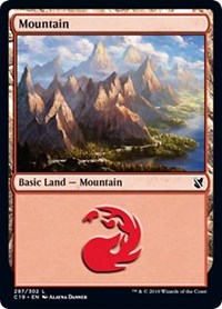 Mountain (297) [Commander 2019] | Eastridge Sports Cards & Games