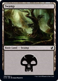 Swamp (296) [Commander 2019] | Eastridge Sports Cards & Games