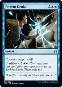 Fervent Denial [Commander 2019] | Eastridge Sports Cards & Games