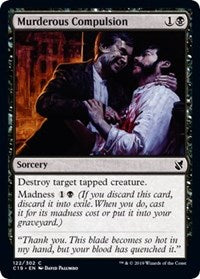 Murderous Compulsion [Commander 2019] | Eastridge Sports Cards & Games