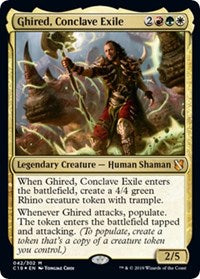 Ghired, Conclave Exile (Commander 2019) [Oversize Cards] | Eastridge Sports Cards & Games