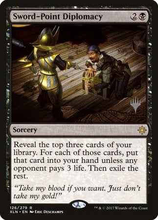 Sword-Point Diplomacy [Ixalan Promos] | Eastridge Sports Cards & Games