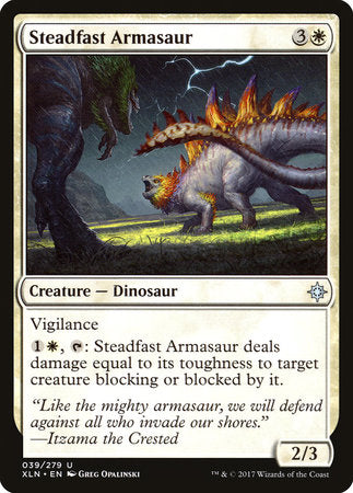 Steadfast Armasaur [Ixalan] | Eastridge Sports Cards & Games