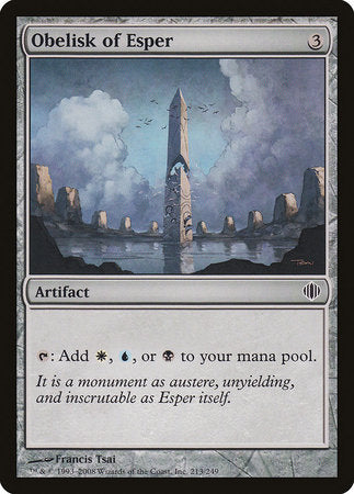 Obelisk of Esper [Shards of Alara] | Eastridge Sports Cards & Games