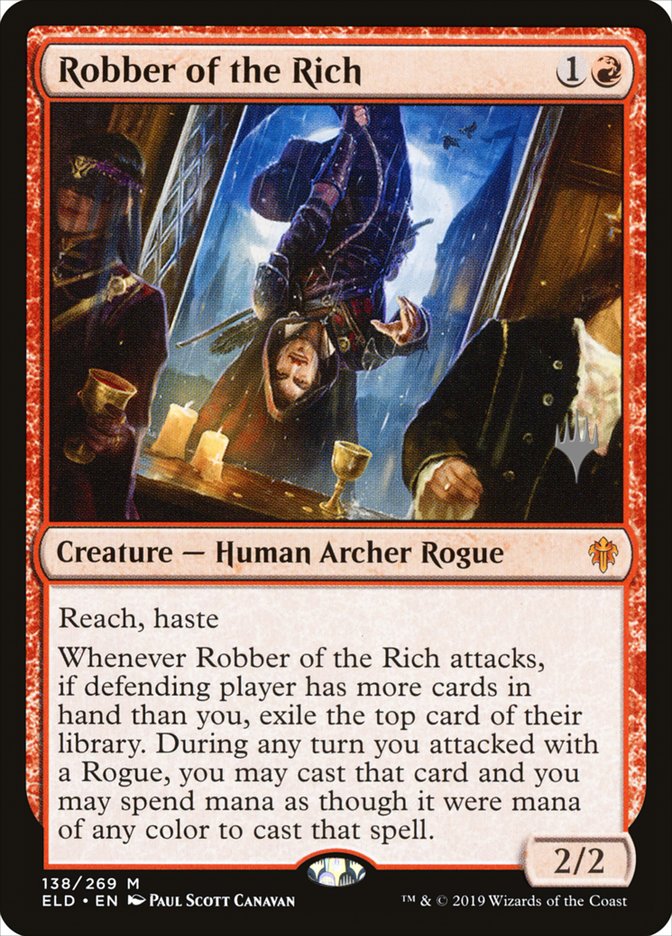Robber of the Rich (Promo Pack) [Throne of Eldraine Promos] | Eastridge Sports Cards & Games