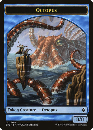 Octopus Token [Battle for Zendikar Tokens] | Eastridge Sports Cards & Games