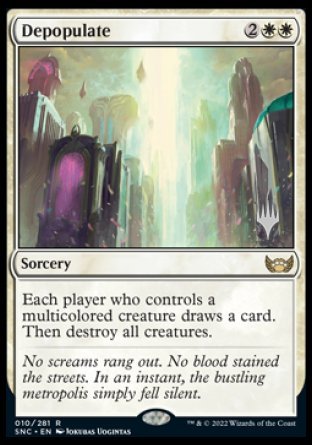 Depopulate (Promo Pack) [Streets of New Capenna Promos] | Eastridge Sports Cards & Games