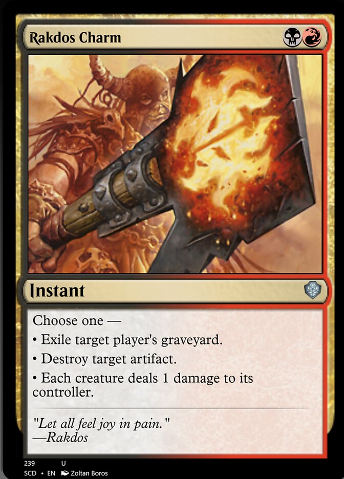 Rakdos Charm [Starter Commander Decks] | Eastridge Sports Cards & Games