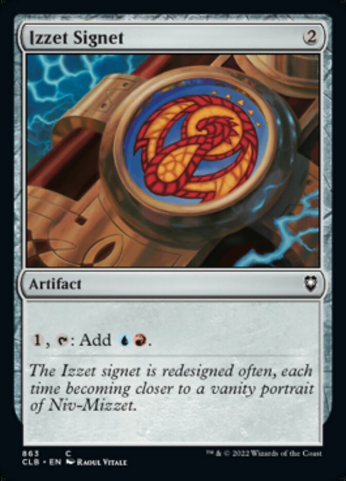 Izzet Signet [Commander Legends: Battle for Baldur's Gate] | Eastridge Sports Cards & Games