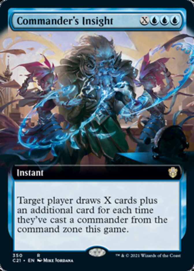 Commander's Insight (Extended) [Commander 2021] | Eastridge Sports Cards & Games