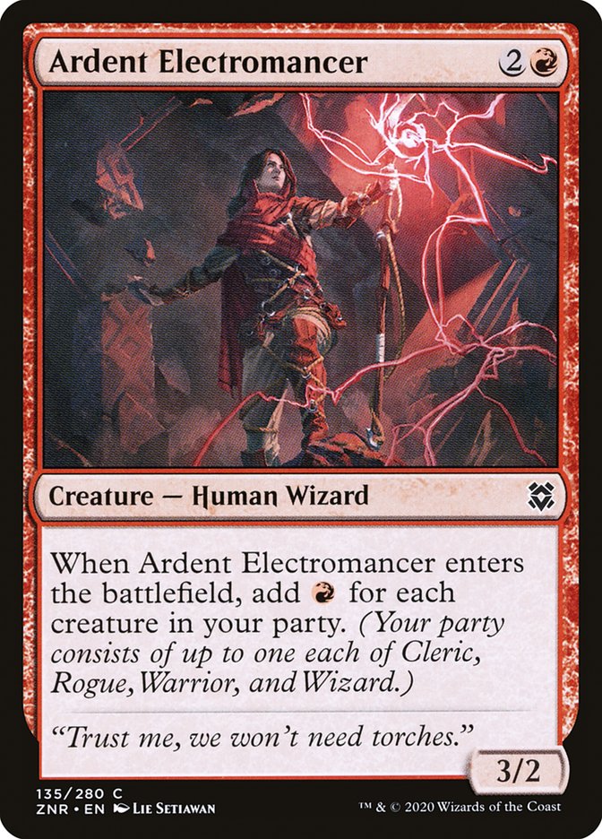 Ardent Electromancer [Zendikar Rising] | Eastridge Sports Cards & Games