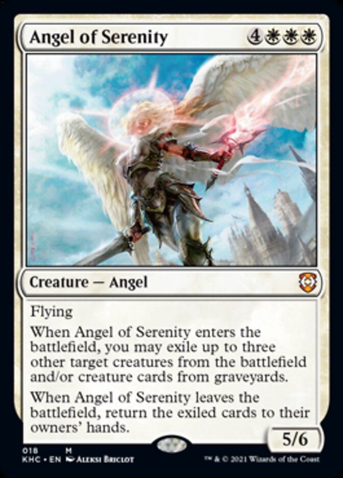 Angel of Serenity [Kaldheim Commander] | Eastridge Sports Cards & Games