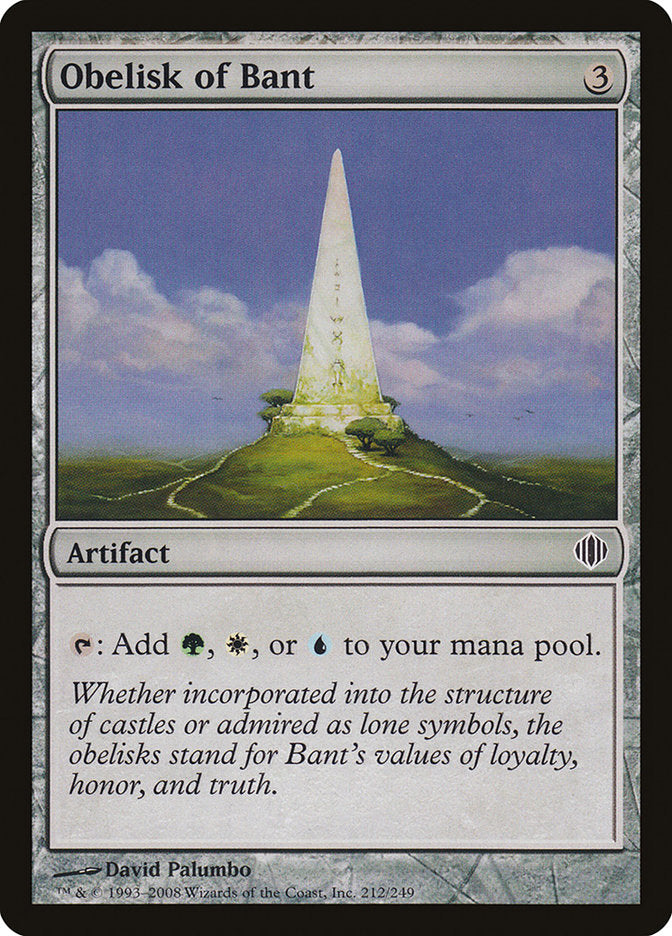 Obelisk of Bant [Shards of Alara] | Eastridge Sports Cards & Games