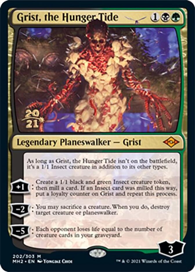 Grist, the Hunger Tide [Modern Horizons 2 Prerelease Promos] | Eastridge Sports Cards & Games