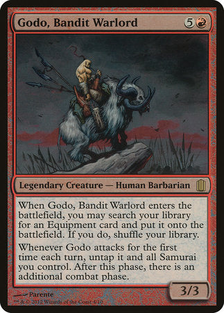 Godo, Bandit Warlord (Commander's Arsenal) [Commander's Arsenal Oversized] | Eastridge Sports Cards & Games