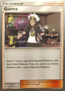 Guzma (115/147) (Dragones y Sombras - Pedro Eugenio Torres) [World Championships 2018] | Eastridge Sports Cards & Games