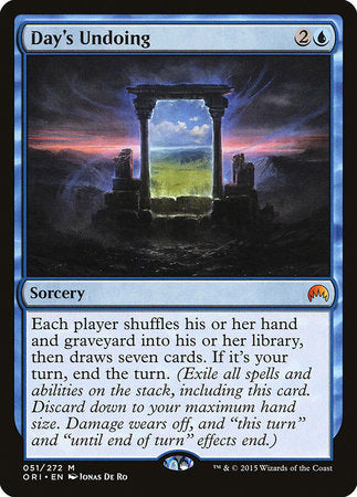 Day's Undoing [Magic Origins] | Eastridge Sports Cards & Games