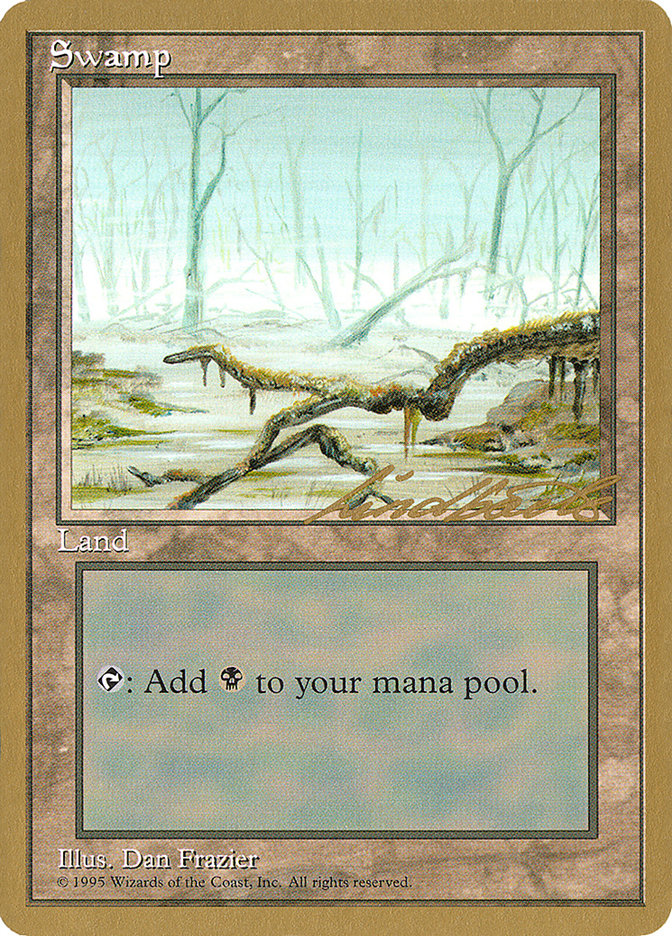 Swamp (ll372) (Leon Lindback) [Pro Tour Collector Set] | Eastridge Sports Cards & Games