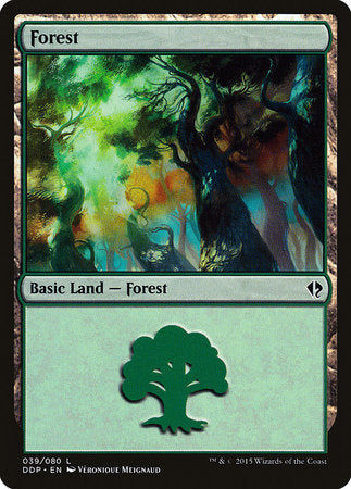 Forest (39) [Duel Decks: Zendikar vs. Eldrazi] | Eastridge Sports Cards & Games