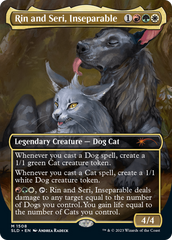 Rin and Seri, Inseparable (1508) // Rin and Seri, Inseparable [Secret Lair Commander Deck: Raining Cats and Dogs] | Eastridge Sports Cards & Games