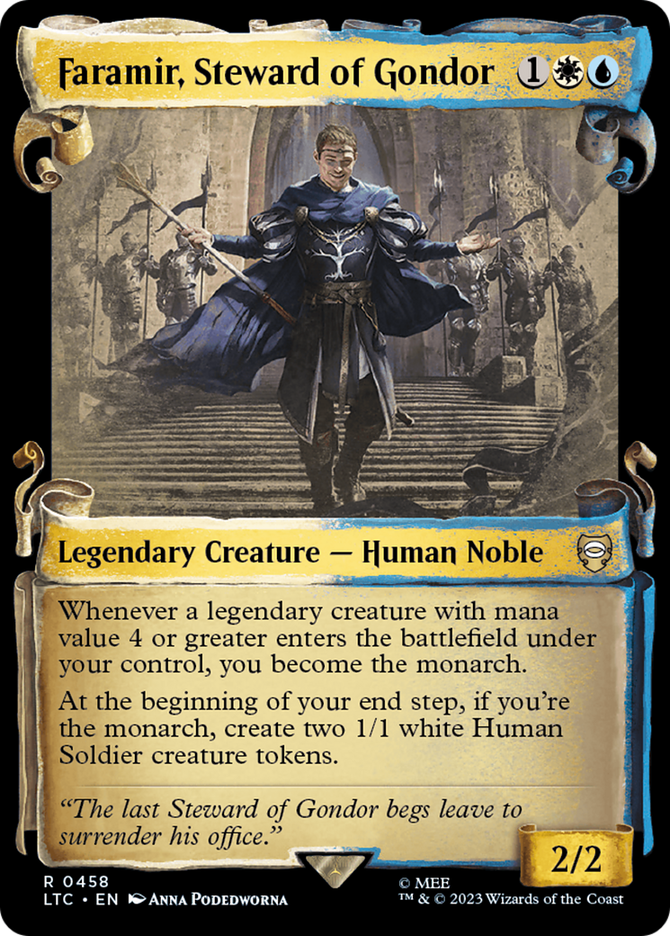 Faramir, Steward of Gondor [The Lord of the Rings: Tales of Middle-Earth Commander Showcase Scrolls] | Eastridge Sports Cards & Games