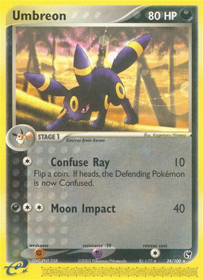 Umbreon (24/100) [EX: Sandstorm] | Eastridge Sports Cards & Games