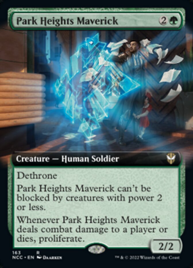 Park Heights Maverick (Extended Art) [Streets of New Capenna Commander] | Eastridge Sports Cards & Games