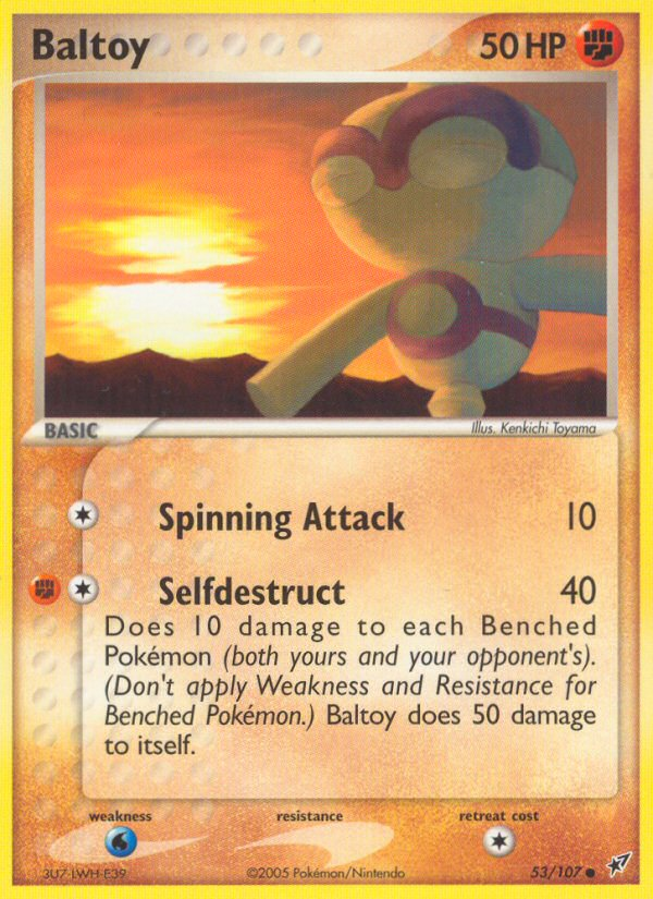 Baltoy (53/107) [EX: Deoxys] | Eastridge Sports Cards & Games