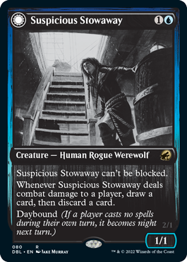 Suspicious Stowaway // Seafaring Werewolf [Innistrad: Double Feature] | Eastridge Sports Cards & Games