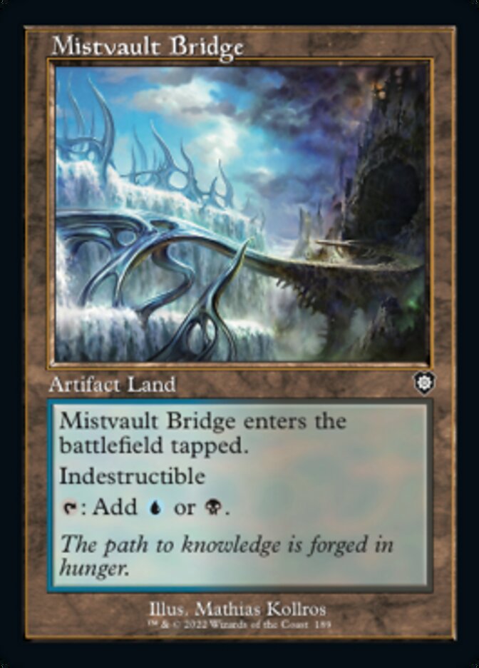 Mistvault Bridge (Retro) [The Brothers' War Commander] | Eastridge Sports Cards & Games