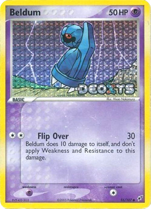 Beldum (55/107) (Stamped) [EX: Deoxys] | Eastridge Sports Cards & Games