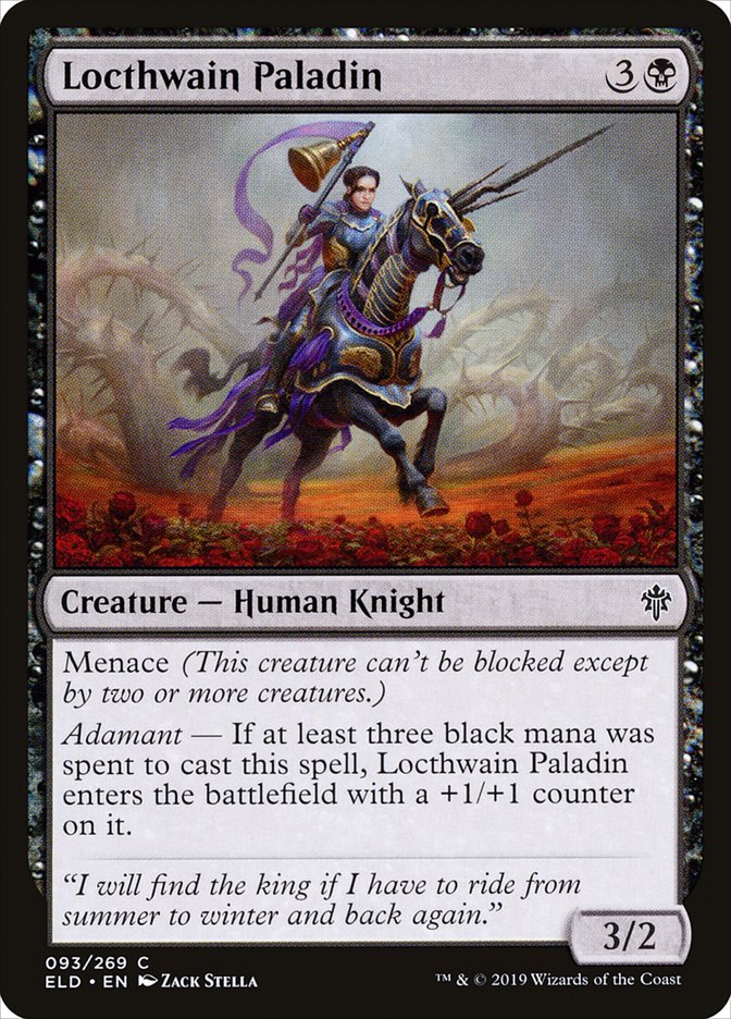 Locthwain Paladin [Throne of Eldraine] | Eastridge Sports Cards & Games