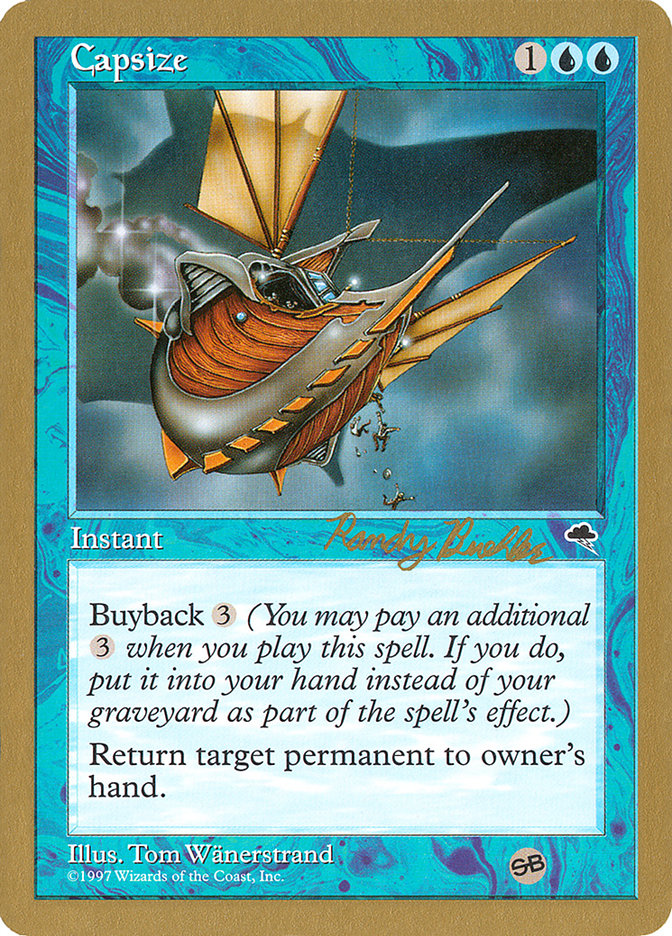 Capsize (Randy Buehler) (SB) [World Championship Decks 1998] | Eastridge Sports Cards & Games